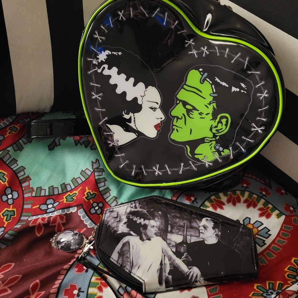 Rock rebel Frankenstein backpack